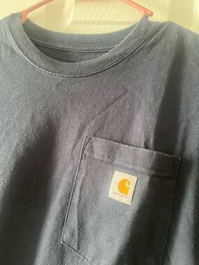 Carhartt Loose Fit Crewneck T-Shirt in Dark Navy